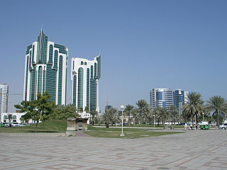 A view of Doha, Qatar